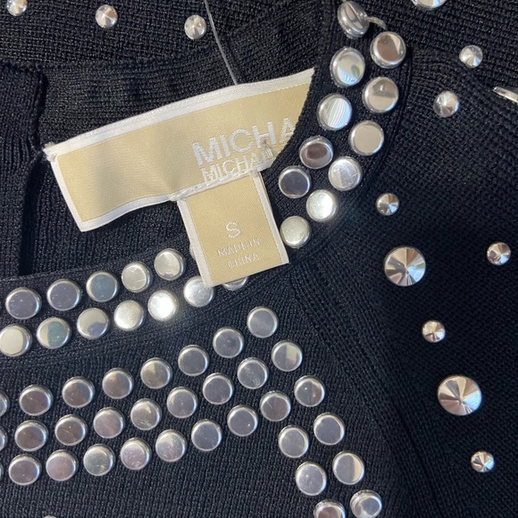 MICHAEL KORS “BEAUTIFUL “ NWOT BLACK DRESS SZ S - Picture 4 of 10